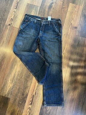 Ariat Men's Relaxed Fit Blue Denim Jeans